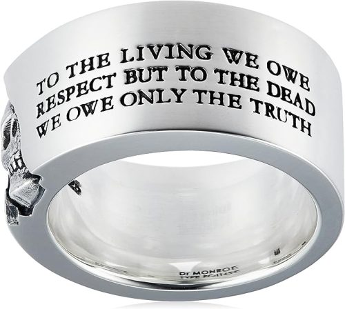 ドクターモンロー(Dr MONROE) メッセージスカルリング