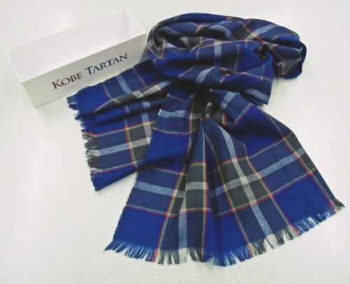 神戸タータン協議会 シルケットウールストール
