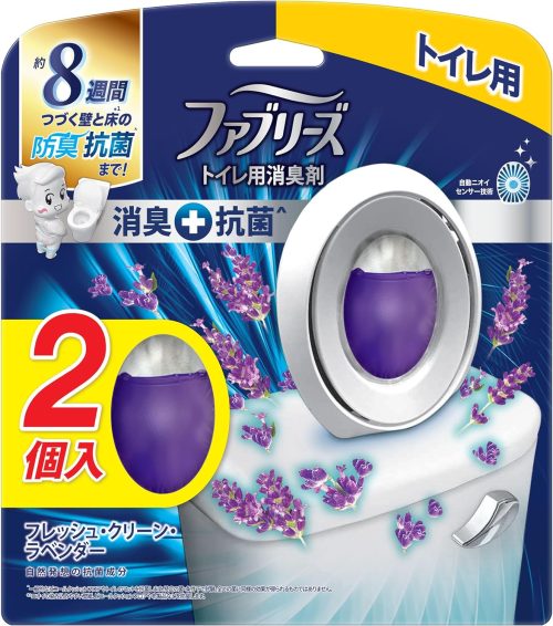 プロテクター・アンド・ギャンブル(P&G) ファブリーズ W消臭 トイレ用 消臭剤+抗菌 フレッシュ・クリーン・ラベンダー
