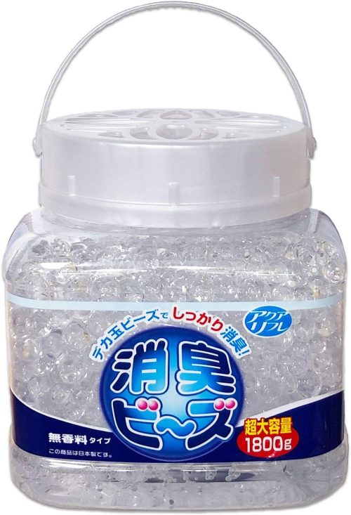 ライオンケミカル アクアリフレ 消臭ビーズ 超大容量1800g 無香料タイプ