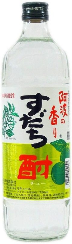 日本酒類 阿波の香り すだち酎