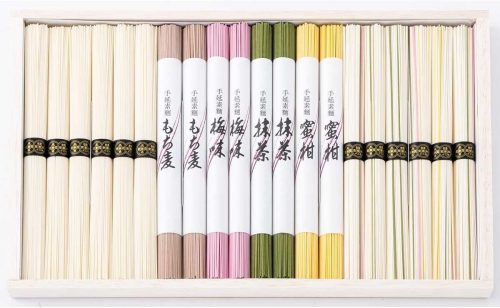 五色そうめん 手延五色そうめん