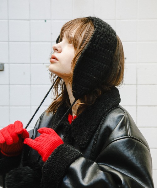 センスオブプレイス(SENSE OF PLACE) ニットイヤーマフ