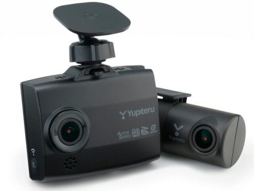 ユピテル(YUPITERU) スマートフォン連動前後2カメラドライブレコーダー Y-410di