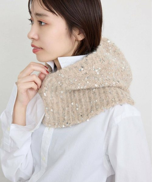 スローブ イエナ(SLOBE IENA) スパンコールバラクラバ