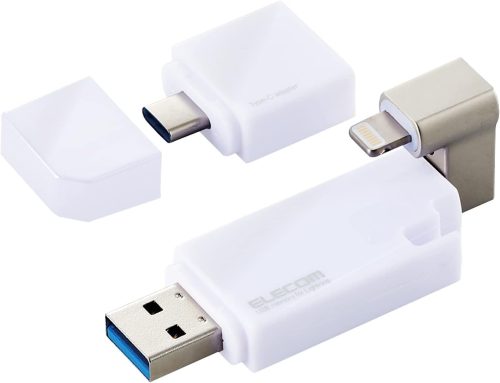 エレコム(ELECOM) Lightningコネクタ搭載USB3.2 Gen1メモリ MF-LGU3B064G