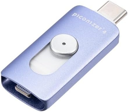 サンワサプライ(SANWA SUPPLY) Lightning/Type-C USBメモリ 600-IPLUC256G