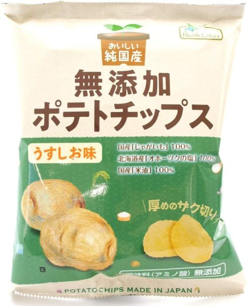 ノースカラーズ 純国産ポテトチップス うすしお味