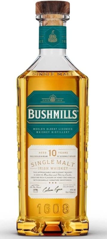 ブッシュミルズ(BUSHMILLS) シングルモルト10年