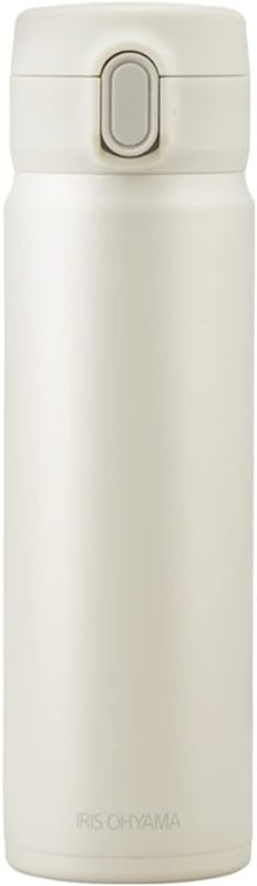 アイリスオーヤマ(IRIS OHYAMA) ステンレスマグボトル ワンタッチ 真空断熱 SM-O500
