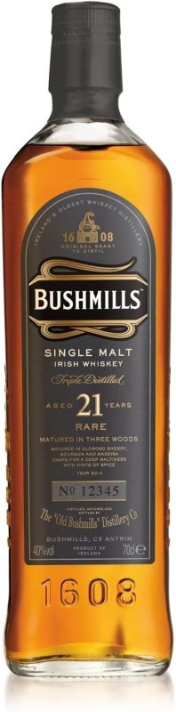 ブッシュミルズ(BUSHMILLS) シングルモルト21年