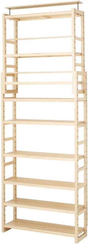 ベルメゾン(Belle Maison) 突っ張り木製シェルフ