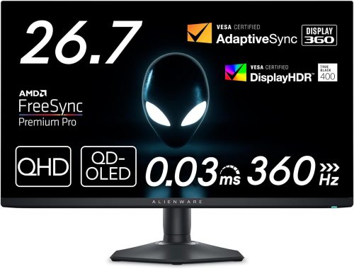 デル(Dell) Alienware 27 360Hz QD-OLED ゲーミングモニター AW2725DF