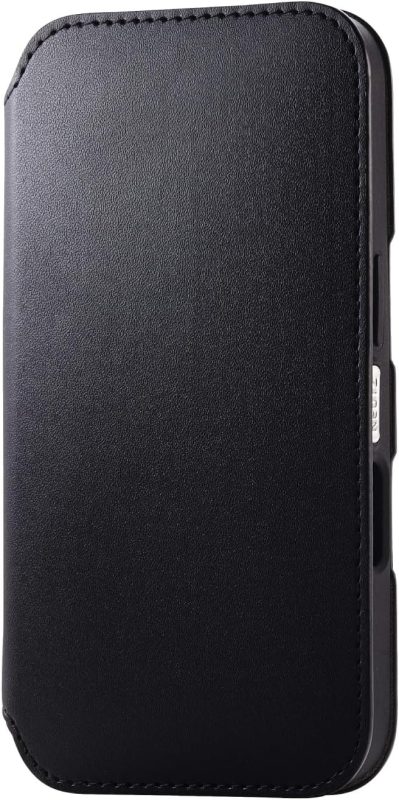 エレコム(ELECOM) iPhone 16 NEUTZ ソフトレザーケース 磁石付 PM-A24APLFY2