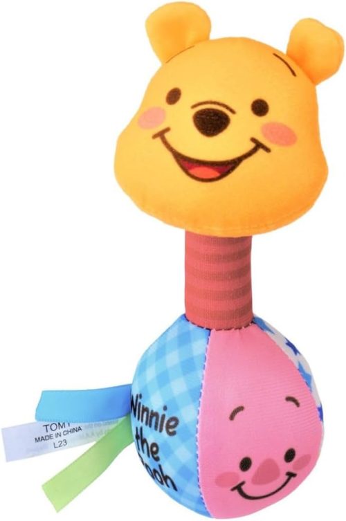 タカラトミー(TAKARA TOMY) やわらかにぎにぎラトル くまのプーさん