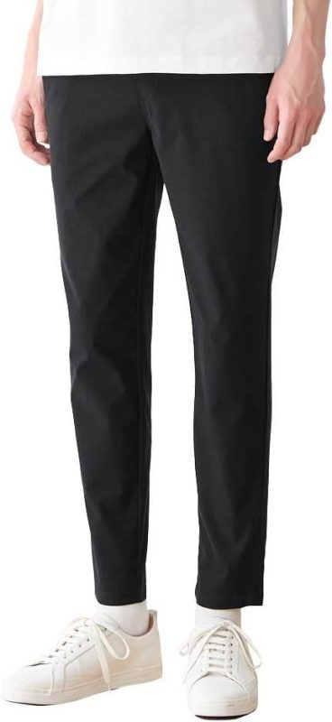 グンゼ(GUNZE) BODYWILD ベルトループ付き ドライレーヨン混ストレッチパンツ