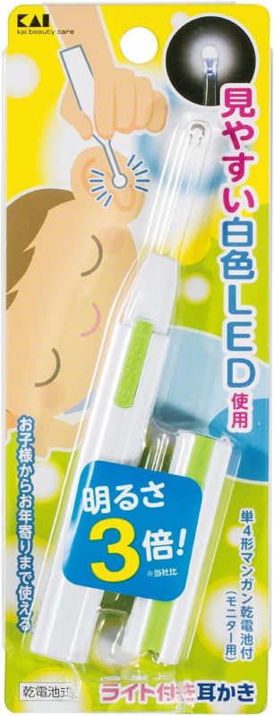貝印 ライト付粘着耳かき KQ0291