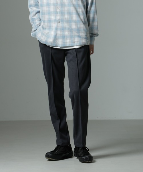 ナノ・ユニバース(NANO universe) MC coveross TECH WARM 裏起毛ツイル イージースラックス