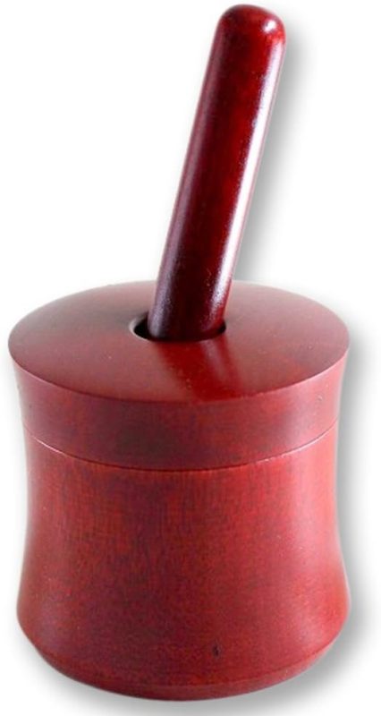 浅田漆器工芸 すり鉢いらず 手間いらずの手動式 お茶ミル あかね AS2-1