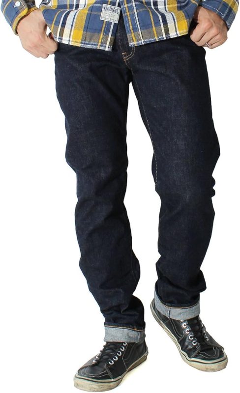 児島ジーンズ 15oz セルビッチスリムデニム