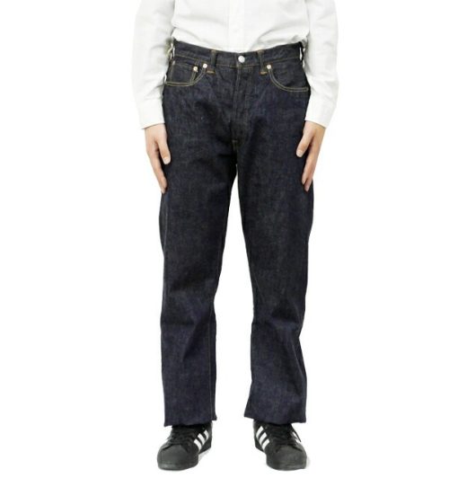 フルカウント(FULLCOUNT) Wide Denim Heavy Oz One Wash 0105XXW