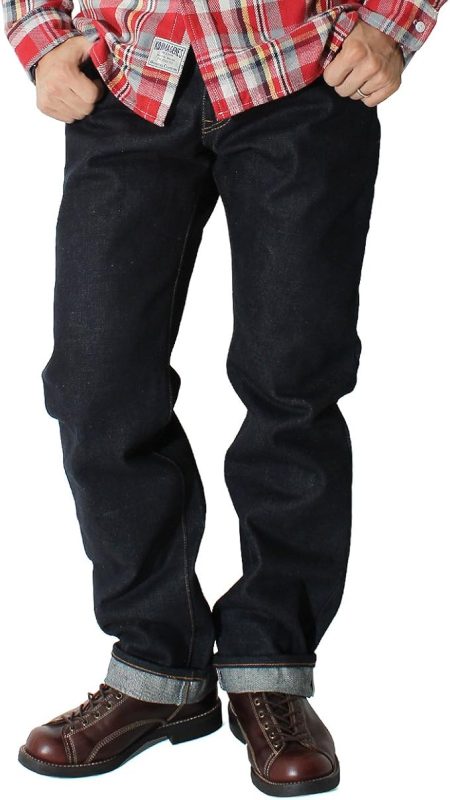 桃太郎ジーンズ(MOMOTARO JEANS) 23oz セルビッチ ストレート デニム RNB-108