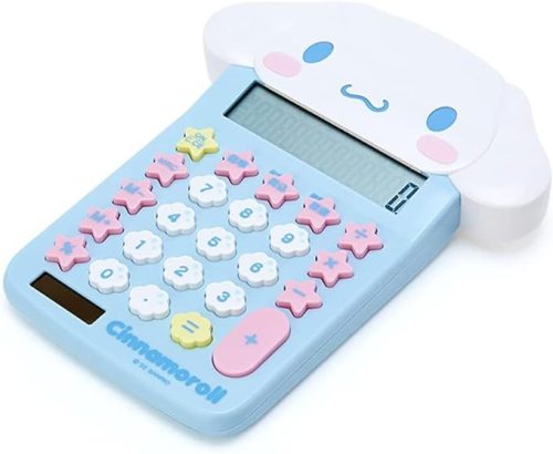 サンリオ(SANRIO) シナモロール フェイス形キー電卓 633925