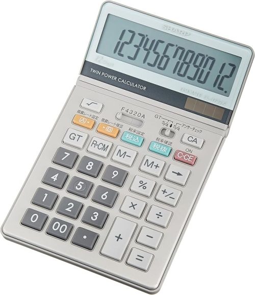 シャープ(SHARP) グリーン購入法適合電卓 ナイスサイズタイプ EL-N732K