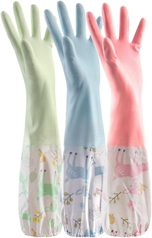 ミラシック(MILASIC) ロングゴム手袋 3枚セット A-クローズタイプ TN-RBGV