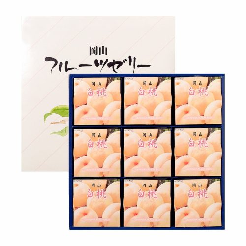 環山堂 岡山白桃シャーベットゼリー