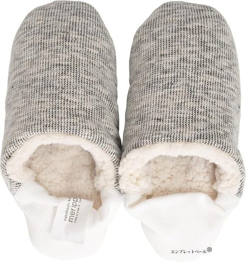 メリッパ(merippa) 靴下感覚で洗える、ふわふわの室内ばき
