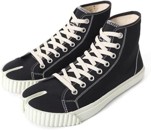メゾン・マルジェラ(Maison Margiela) ハイカット タビ キャンバス スニーカー