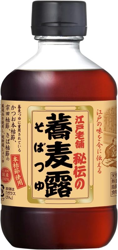 ヒゲタ醤油 江戸老舗 秘伝の蕎麦露