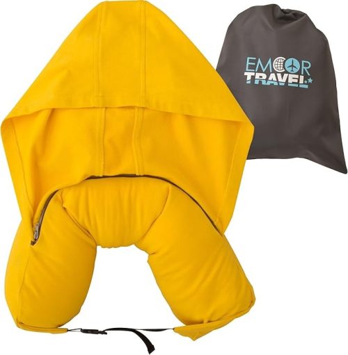 エムール mochimochi マイクロビーズ フード付きネックピロー fx-mochihneckp