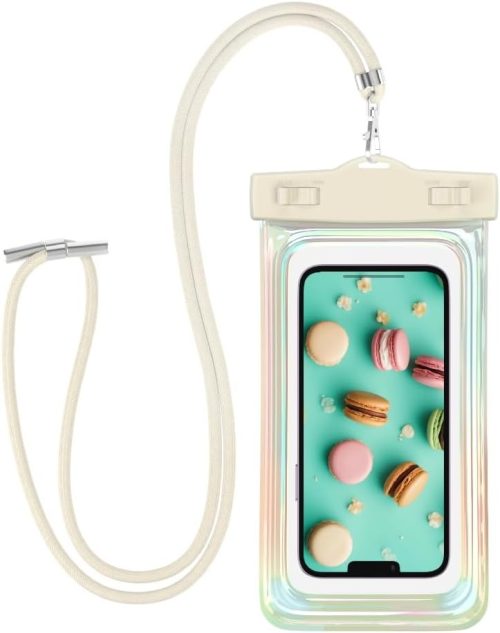 モッテル(MOTTERU) ケースにいれたまま写真撮影や通話ができる オーロラ防水ケース MOT-WPCAU