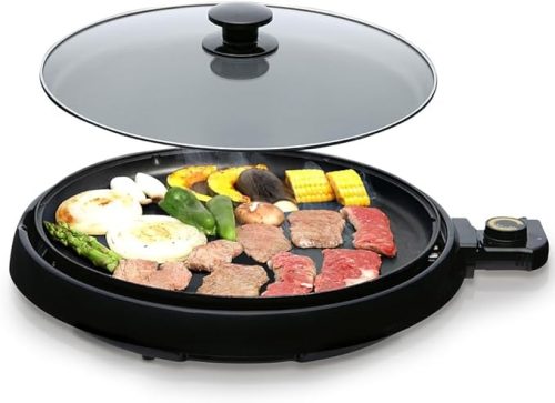 アイリスオーヤマ(IRIS OHYAMA) ホットプレート 軽量 IHP-C320-B