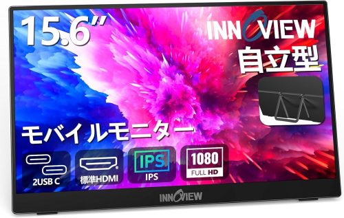 InnoView 15.6インチ FHD 1080P iOS用内蔵ドングル