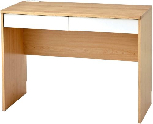 ベルメゾン(BELLE MAISON) コンセント付きシンプルデスク