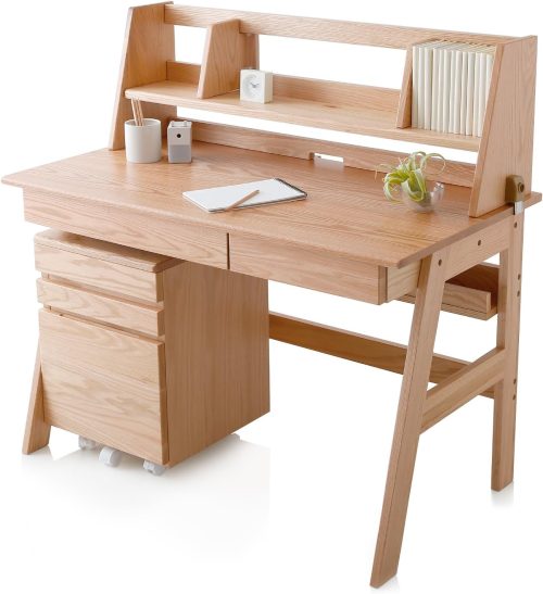 ロウヤ(LOWYA) デスク 学習机 本棚付き
