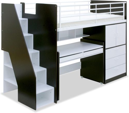 スマート・アイ(smart-i) 階段付き ロフトシステムベッド massa3 1088053