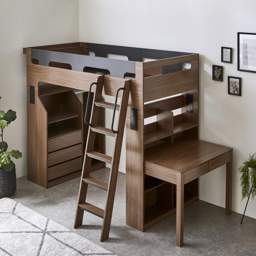 ネルコンシェルジュ システムベッド デスク付き 子供 Baum 36100050