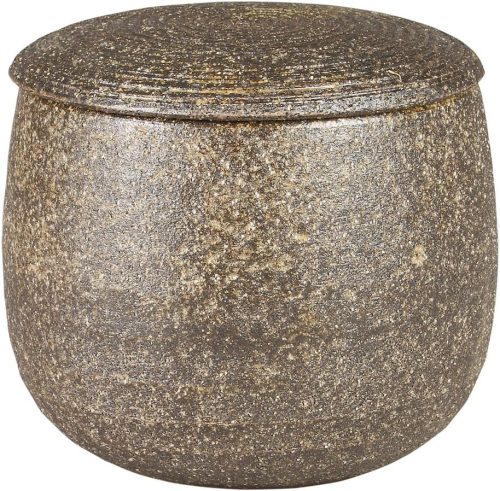 千陶千賀陶器 伊賀焼おひつ 黒柿釉