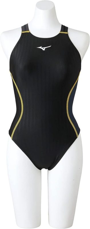 ミズノ(MIZUNO) 競泳用ミディアムカット レースオープンバック