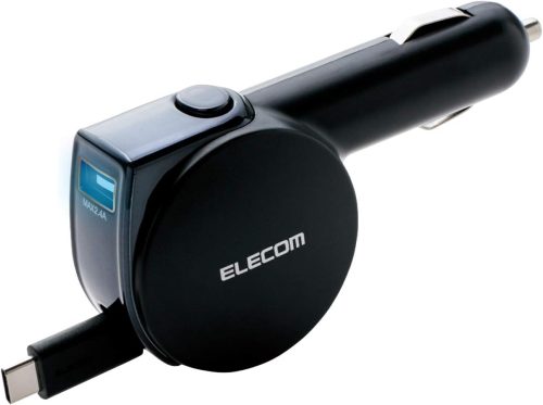 エレコム(ELECOM) 車載充電器 MPA-CCC05BK