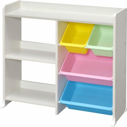 アイリスオーヤマ(IRIS OHYAMA) おもちゃ 収納 本棚付トイハウスラック HTHR-34