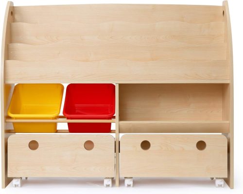 ロウヤ(LOWYA) 見せるおもちゃ収納 ディスプレイラック 絵本棚 S_S200264_0N104R