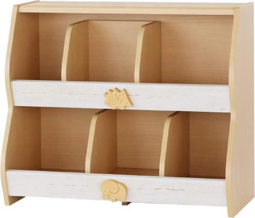 白井産業(SHIRAI) ランドキッズ おもちゃラック LAK-7080R