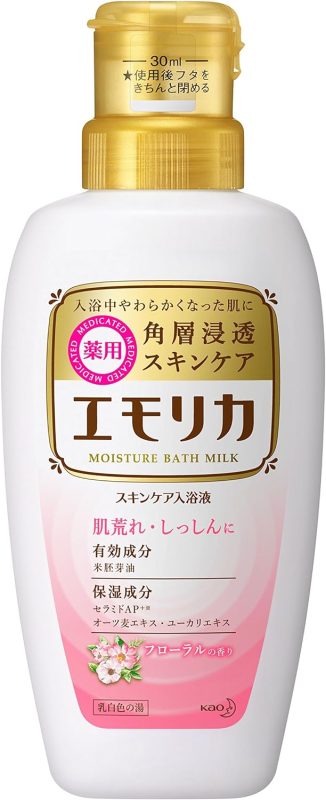 花王(Kao) エモリカ 薬用スキンケア入浴液 フローラルの香り　医薬部外品