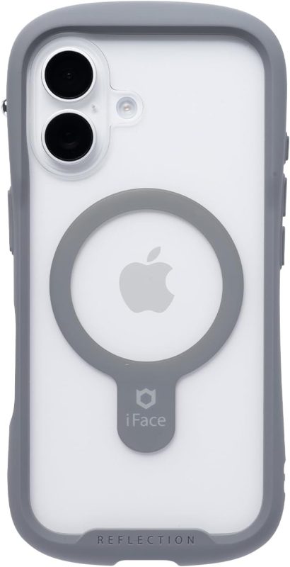 アイフェイス(iFace) iFace Reflection MagSynq 強化ガラスクリア スマホケース