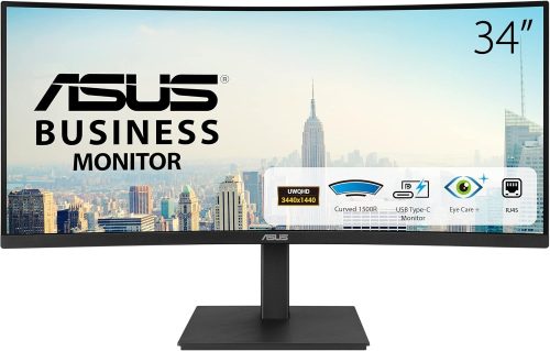 エイスース(ASUS) 34インチ ドッキングモニター VA34VCPSN